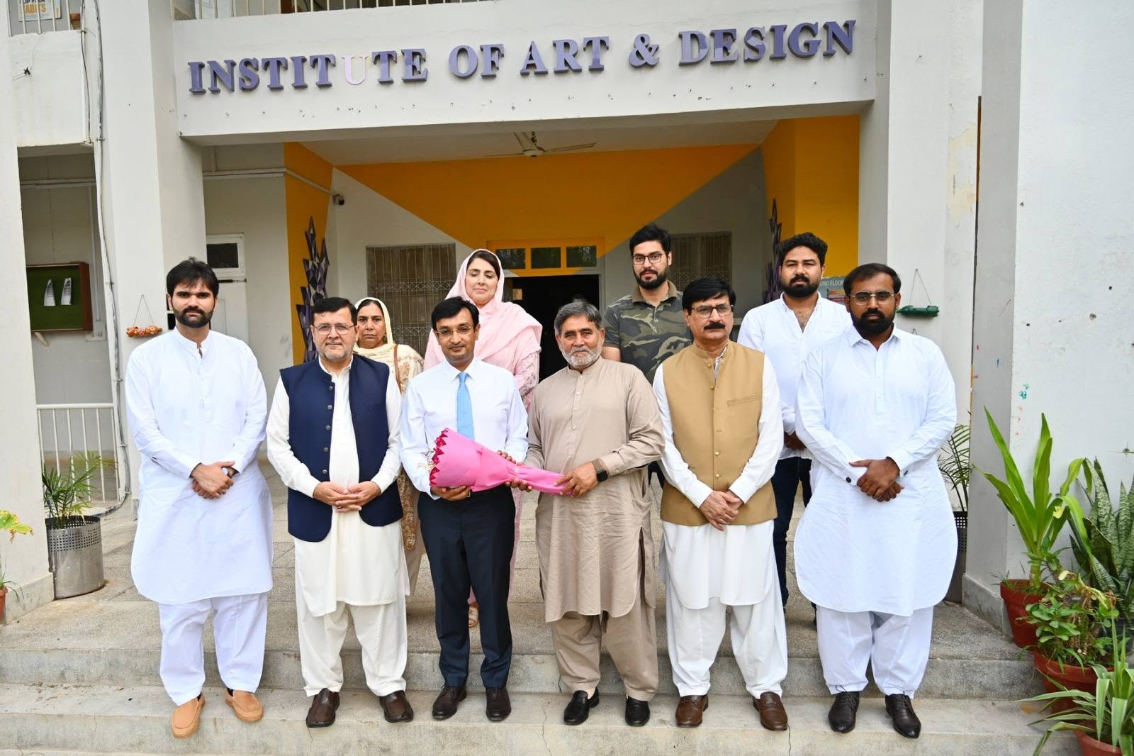 Chairman Abbas Haider Gondal Meets Vice Chancellor During Official Visit to the University of Sargodha